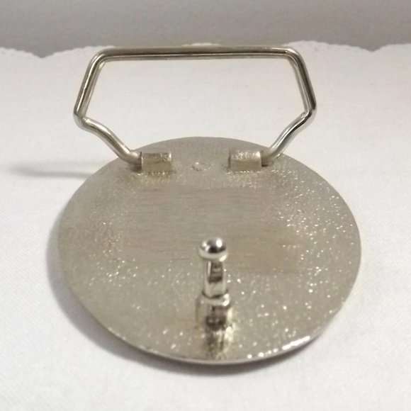 3 Section Triangle Symbol Belt Buckle - Picture 7 of 7